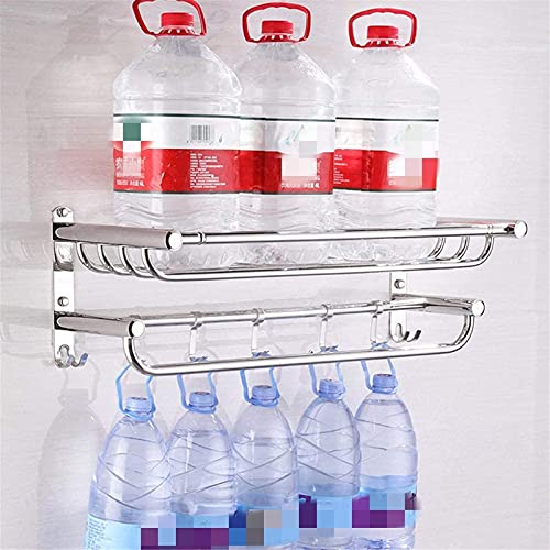 Rack de serviettes de table LWX en métal noir pour cuisine - 2
