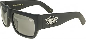 Black Flys Casino Fly Sunglasses - Matte Blk - Smoke Polarized