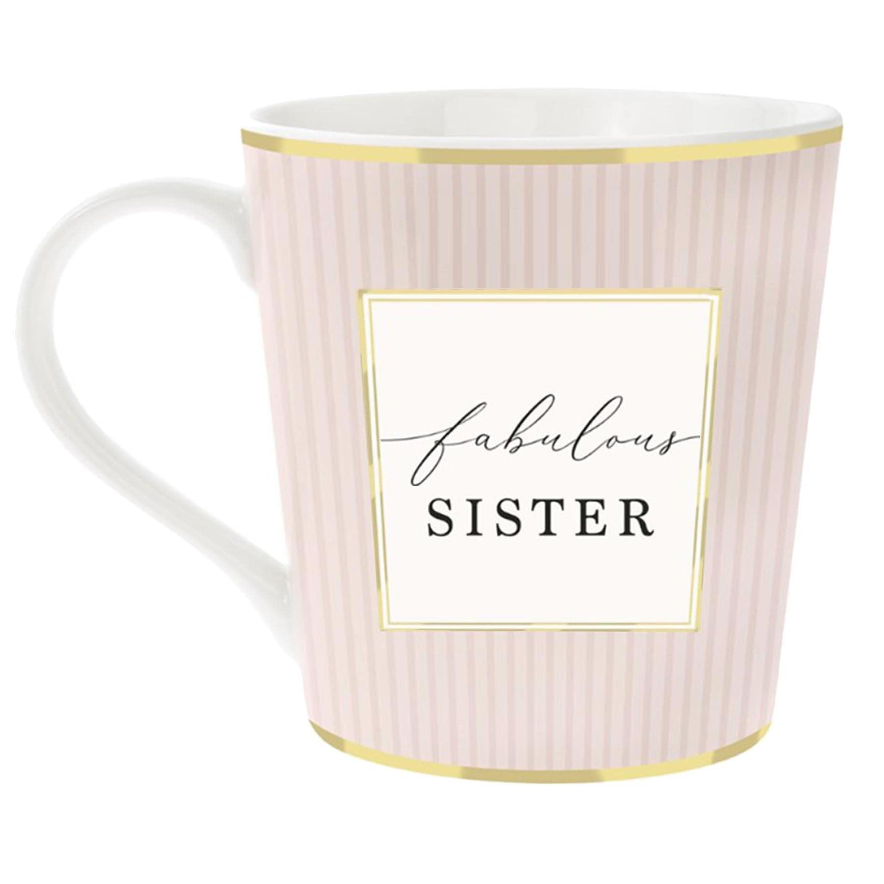 Lesser & Pavey British Design Coffee Mug, Fabulous Sister - Image 2