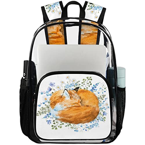 Sac transparent en PVC robuste imperméable avec sangle confort maille
