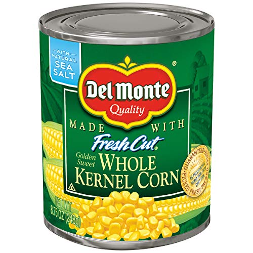 Del Monte Canned Fresh Cut Whole Golden Sweet Kernel Corn, 8.75 Ounce