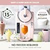 GreenPan Frost Ice Cream Maker & Slushie Machine, Soft Serve, Sorbet, Margaritas, Milkshakes, Frozen Yogurt, No Pre-Freezing, Ready in 15 Mins, 6 Modes, 7 Textures, Self-Cleaning, Family Size, Pink #2