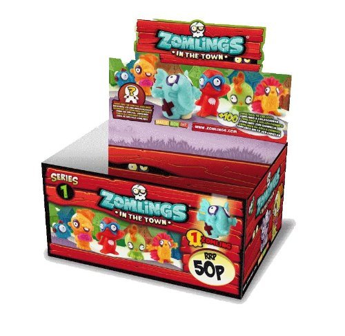 ZOMLINGS IN THE TOWN ~ SERIES 1 ~ 50 FIGURE PACKETS ~ FULL BOX