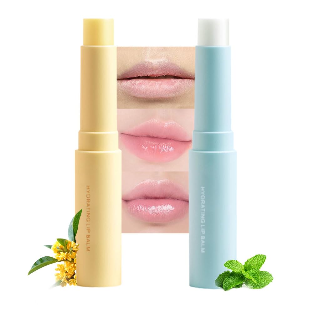 Nourishing Lip Balm for Dry Chapped Lips Ideal Lipstick Primer for Women Deep Moisturization Chapstick Vegan Tinted Lip