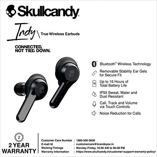 skullcandy indy true wireless earbuds review
