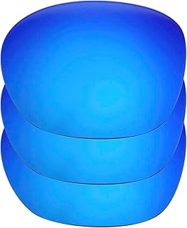 3 lentes de repuesto compatibles con lentes de sol Oakley Garage Rock, polarizados, color azul, Blue, Talla única