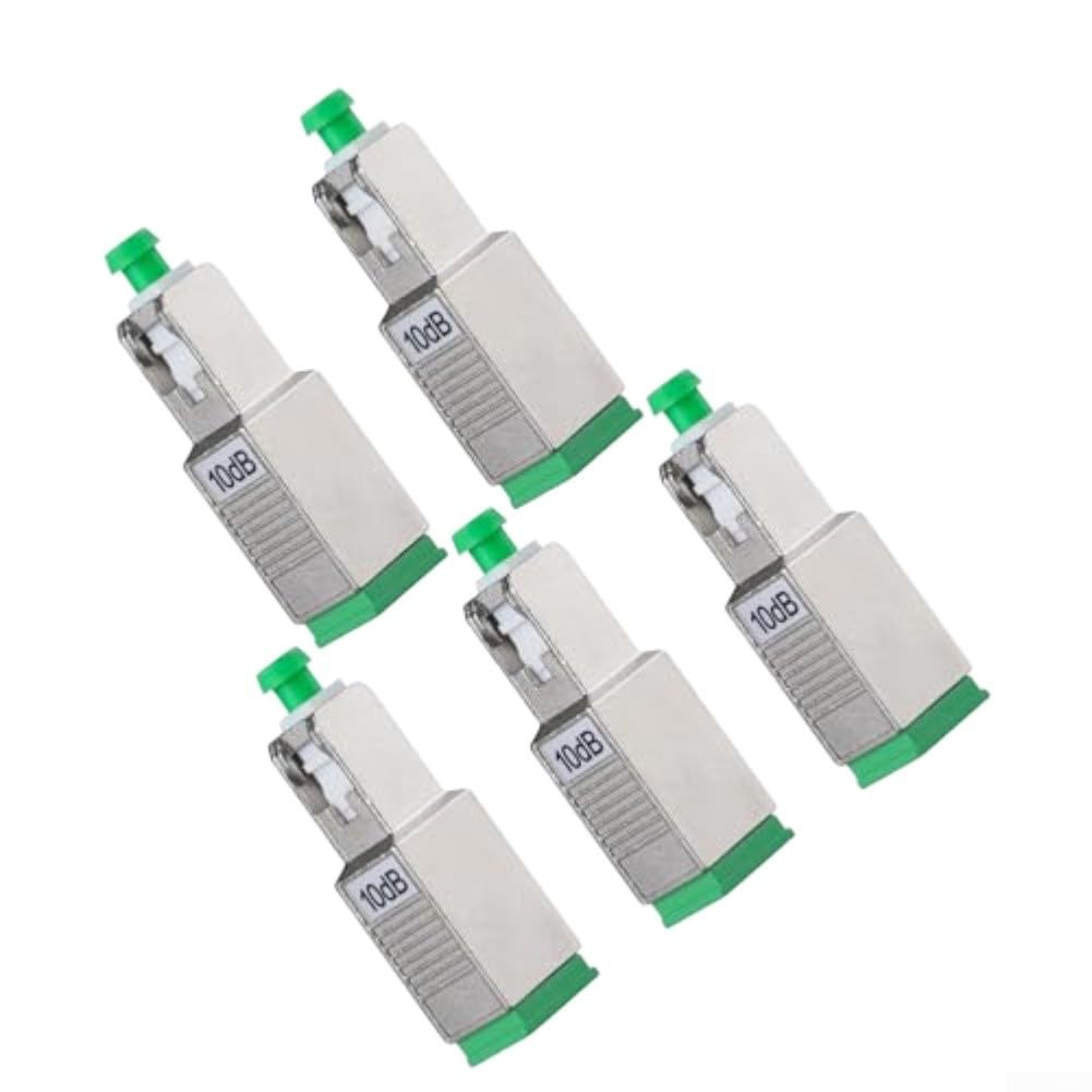 Attenuatori a fibra ottica SC/APC 10dB 10pcs compatibili con per sistemi di trasmissione e televisione, migliorando la stabilità e le prestazioni della rete