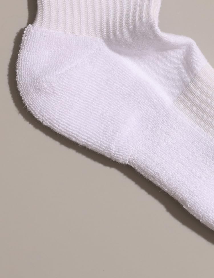 6'' Cushioned Cotton Ankle Sports Socks Essentials Athletic Running Socks Breathable Soft Comfort Socks for Men and Women3