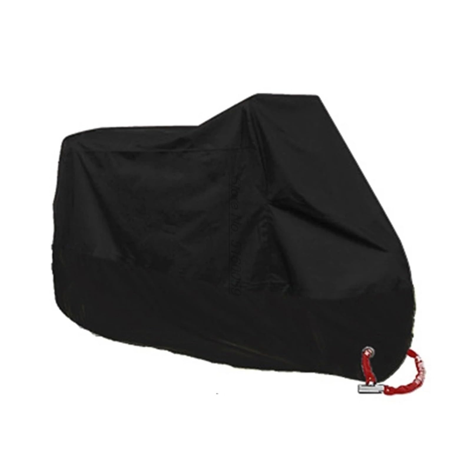 Motorradgarage Winterfest Für SML XL 2XL 3XL 4XL Universal Outdoor UV Schutz wasserdichte Motorrad Abdeckung Bache Funda Moto Roller Fahrrad Fall(Black)