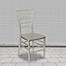 Flash Furniture 2 Pack HERCULES PREMIUM Series Champagne Resin Stacking Chiavari Chair