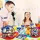 Geburtstag Party Set 101 Pcs,Geburtstag Geschirr 20 Gäste,Teller,Becher,Tischdecke,Servietten,Mottoparty Dekoration,Tischdeko,für Kindergeburtstagsparty Zubehör