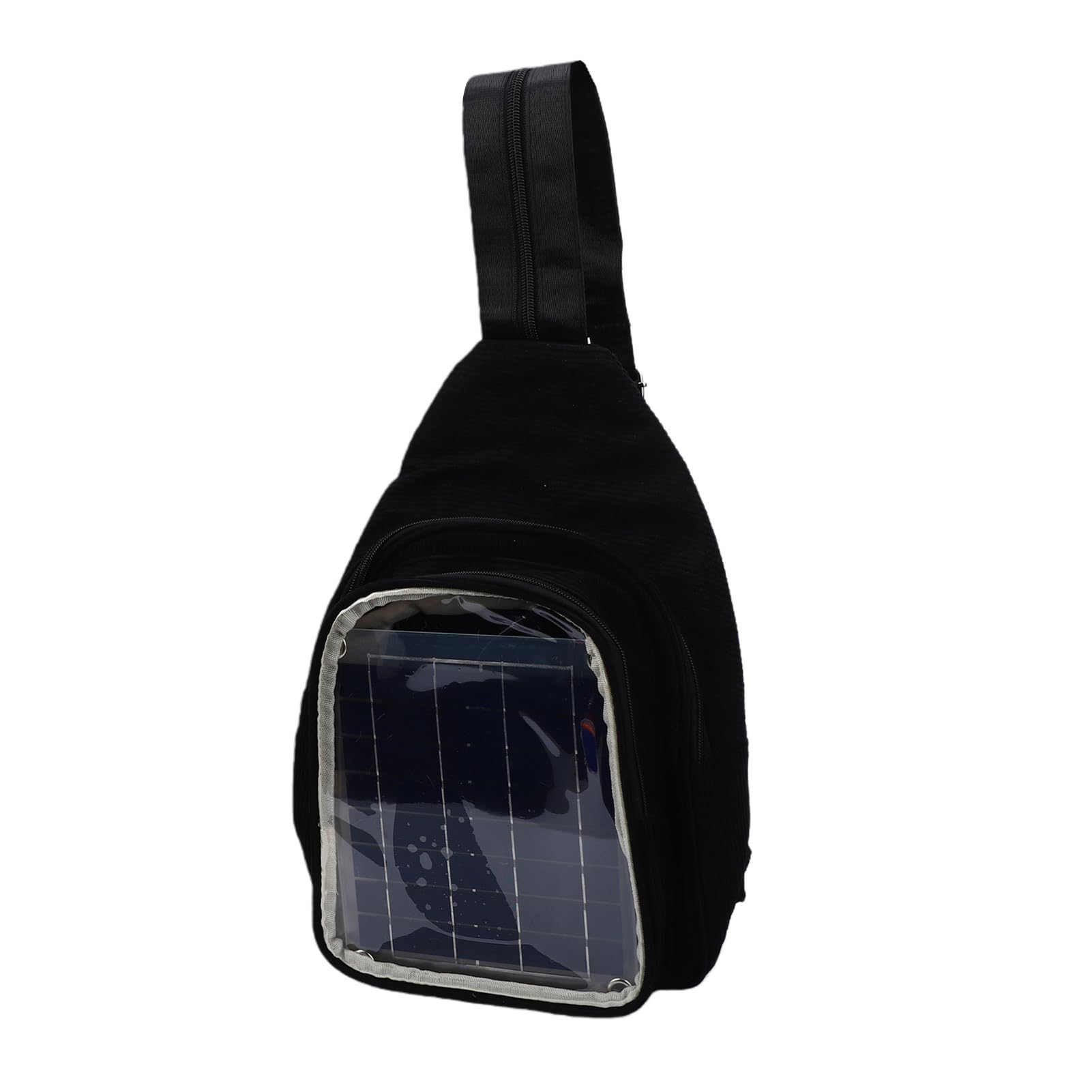 Jectse Zaino con Pannello Solare, Zaino con Caricatore Solare Monocristallino da 20 W, Portatile Ad Energia per Escursioni in Campeggio, attività all'aperto