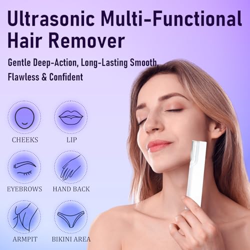 Rechargeable Sonic Dermaplaning Tool White