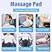 Back Massager with Heat & Traction & Vibration, Seat Massager Pad for Pain Relief Deep Tissue, Lumbar Traction, PU Leather, Foldable, for 5’ to 6’1”, Massage Chair Pad for Office Home