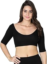 VSTAR Deep Neck Comfy Blouse