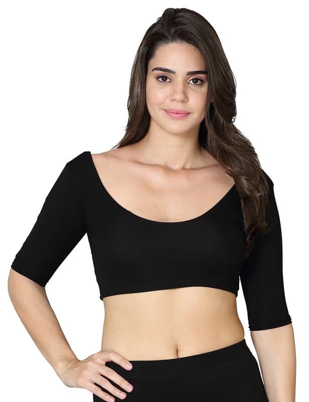 Image of VSTAR Deep Neck Comfy Blouse