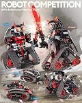 Opmind 5 en 1 STEM RC Kit de construction de robots, APP & Télécommande Samourai/Ninja Blocs 419 Pcs, ensemble d'éréacteurs RC Jouet pour les enfants, DIY Bâtir un don pédagogique scientifique pour l'âge 6 7 8 9 10 11 12+ Hommes & Filles