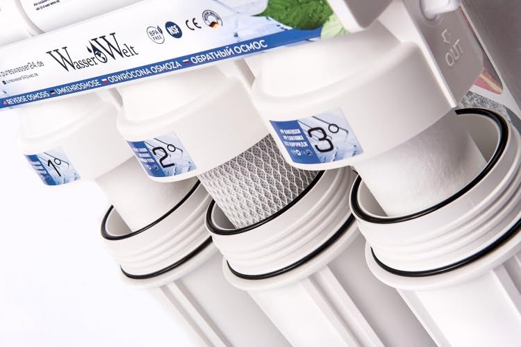 5-Stufen Umkehrosmose RO5: Wasserfilter mit Tank und Membrane