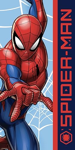 Jay Franco Marvel Serviette de Plage Spiderman 10. 70 X 140 cm, 190943