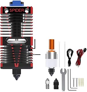 HzdaDeve Upgrade Hotend Spider Extruder Ceramic Hot End Repacement Nozzle for Creality Ender-3 V2/Ender 3 Pro/Ender-3 Max/Ender-5 Pro/Ender-5 Plus/CR-10S/CR-10 3D Printer