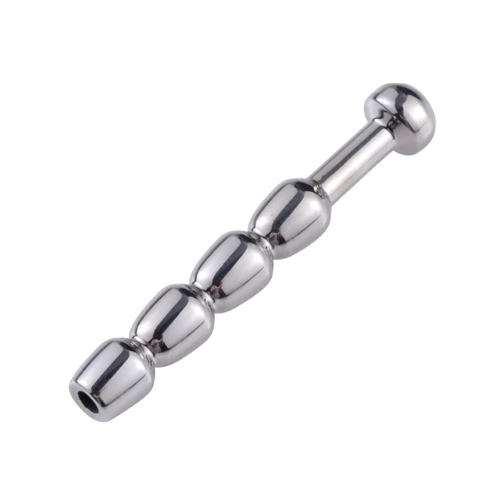 Sonda Uretral Hueca de Metal Masculino de 7 Piezas, Set de Varilla de Entrenamiento Masculino de Acero Inoxidable-ESRB15202