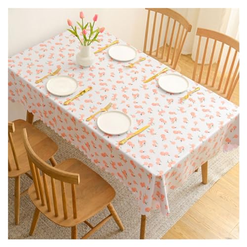 Nappe en PVC pour table basse rectangulaire et tapis de bureau imperméable - 5