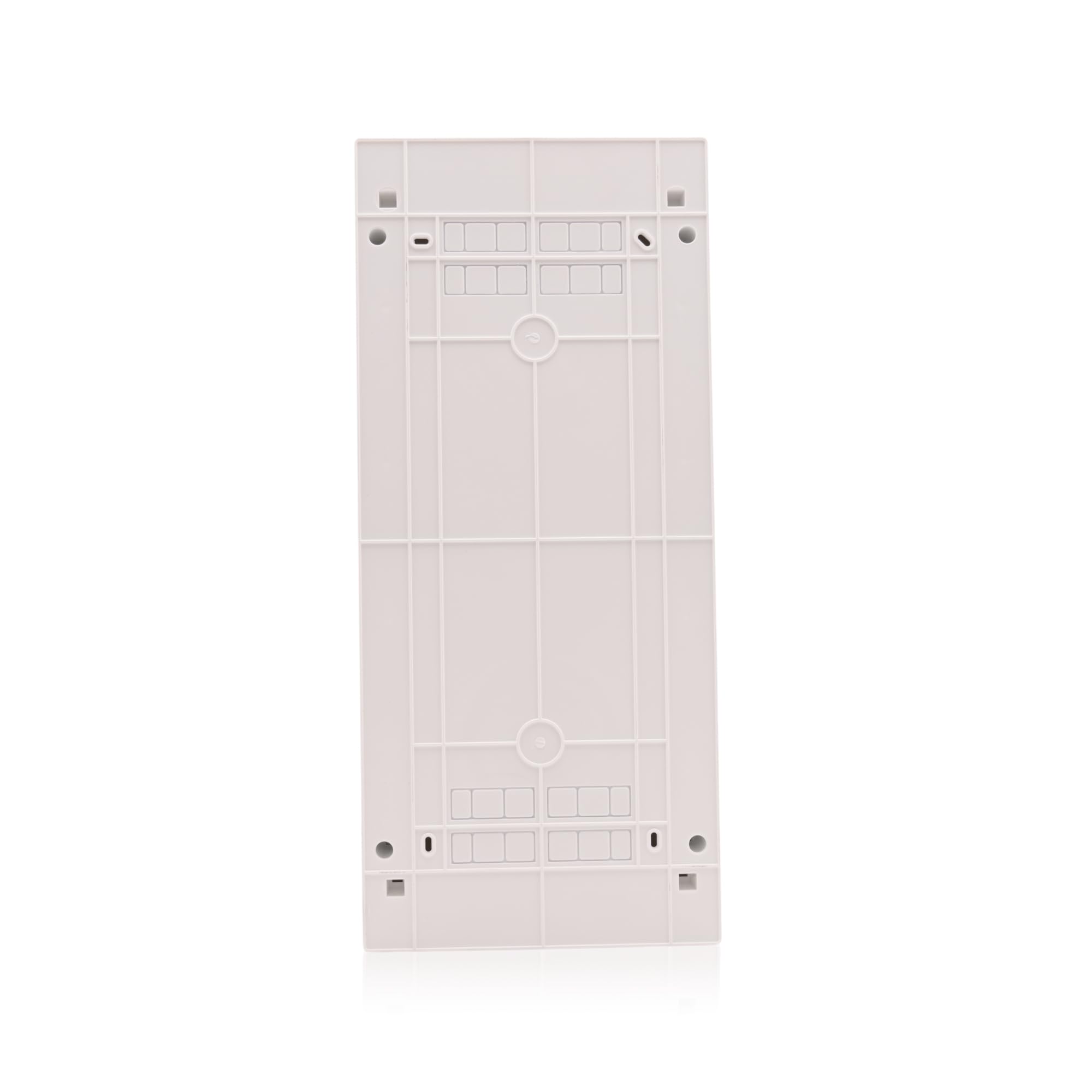 ‎Intratec Kommunikationsverteiler Aufputz, IP40 – Multimediaverteiler für Full Connected Home, Schaltschrank für Multimedia-Systeme, 287 x 653 x 112 mm, Weiß