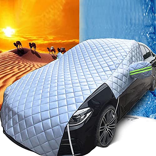 Protector De Parabrisas,Parasol Coche Delantero,Nieve Cubiertas,Protege De Rayos Antihielo Y Nieve,UV,Lluvia,Funda Plegable Parabrisa Delantero (Business Car)