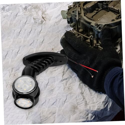 Beatifufu 2 Unidades Luzes Laterais Caminhão Marcador Lateral Do Reboque Luzes Reboque Carro Lâmpada