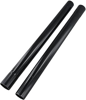 2 Pack 35mm Tubo de extensión para aspirador con varilla de succión, tubo de conexión negro, tubo de aspiración, compatible con Karcher-A2004 para la serie MV3 WD3 A2004, uso doméstico y de oficina