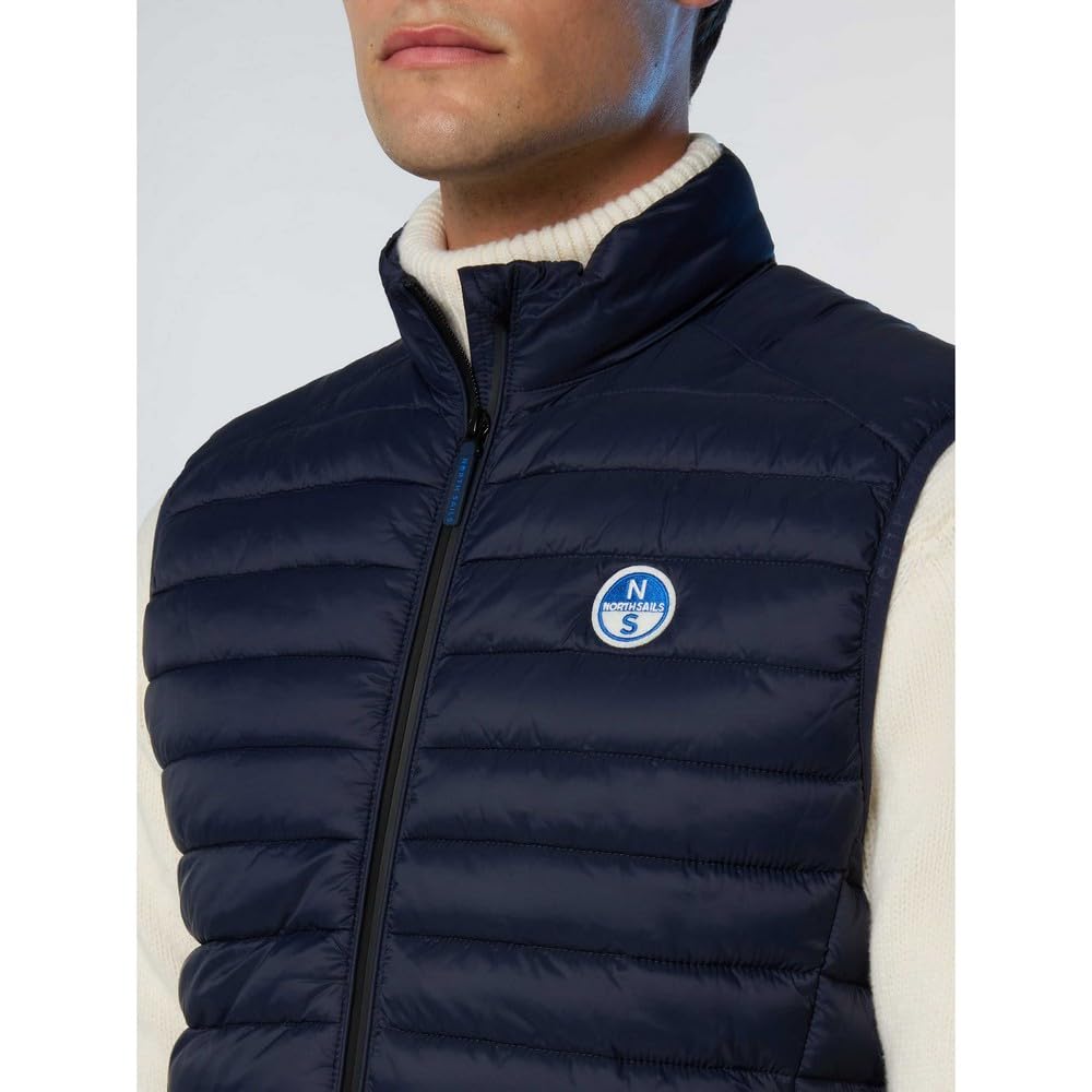 NORTH SAILS Gilet Zephyr Ultralight Uomo in Nylon Riciclato con Finitura DWR