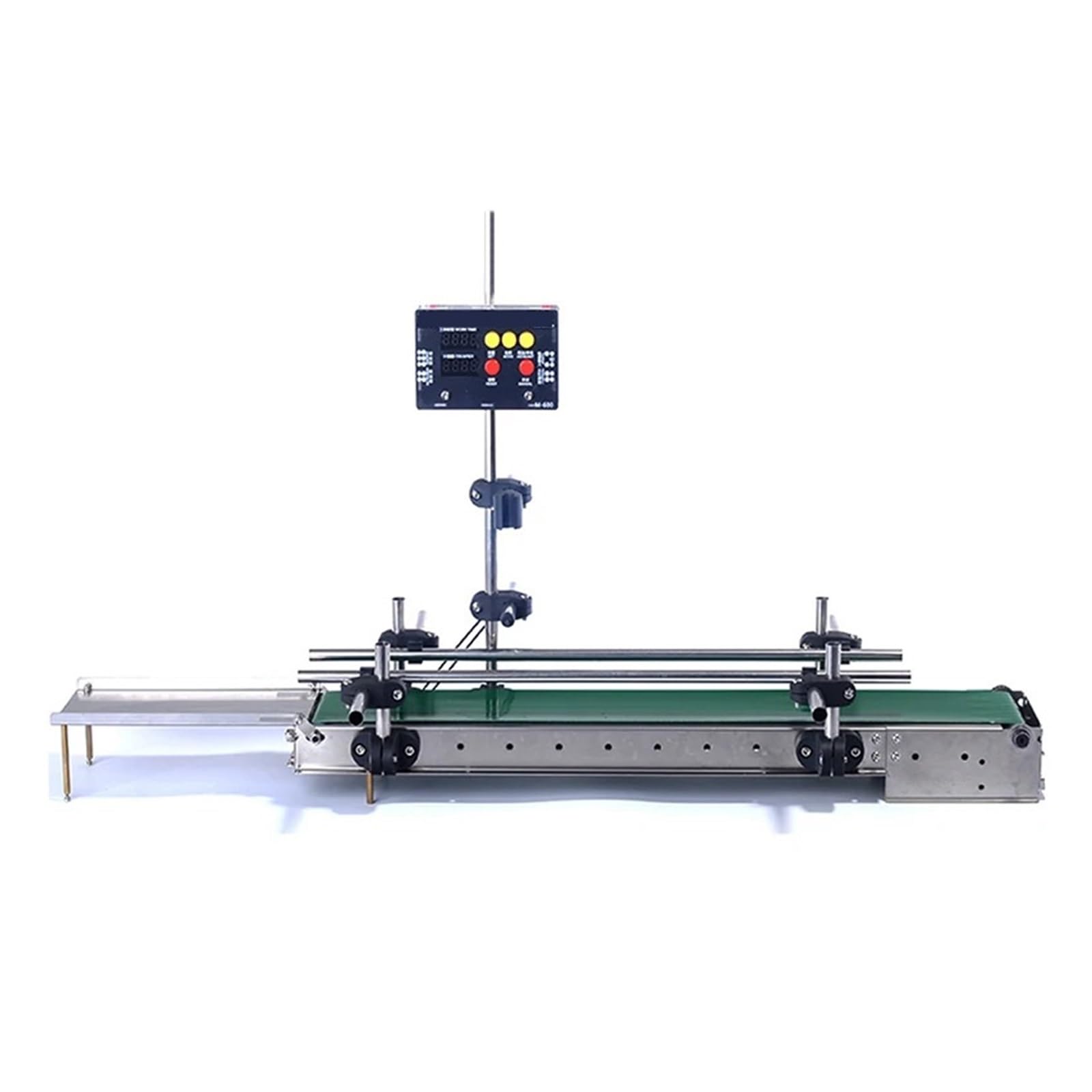Bande transporteuse numérique automatique 1200 mm pour automatisation de la production - Solution d'emballage efficace 110 V - Convoyeur à bande robuste pour un flux de travail simplifié