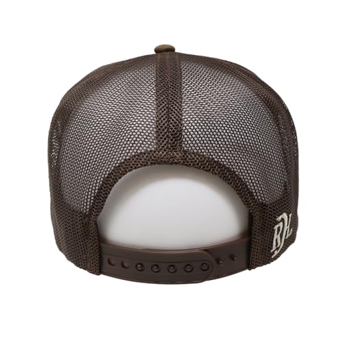 Image of Red Dirt Hat Company Buffalo Patch Adjustable Snapback Hat