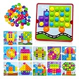 Euablfo Mosaik Steckspiel,kinderspielzeug Montessori Steckspiel...