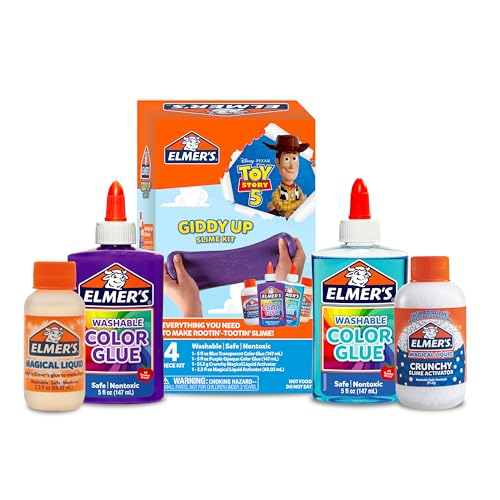 Elmer's Giddy Up Slime Kit Featuring Toy...