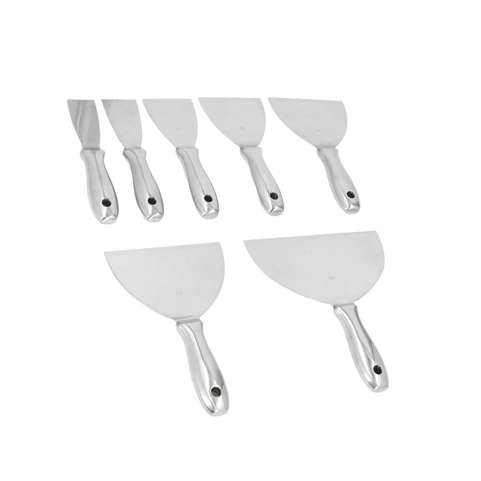 7Pcs Kitt Spachtel Farbe Schaber Kit for Trockenbau Reparatur Tapete Entfernung Gips Und Zement Anwendung Hand Werkzeuge