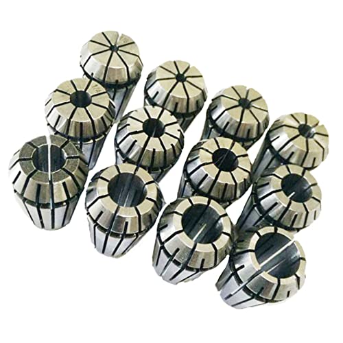 Kimllier KM-1572016-965785-LR 12Pcs Carbon Steel Er20 Spring Collet Set 1/8 thumb #5
