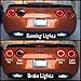 C6 Corvette Eagle Eye LED Halo Tail Lights [Factory Red]