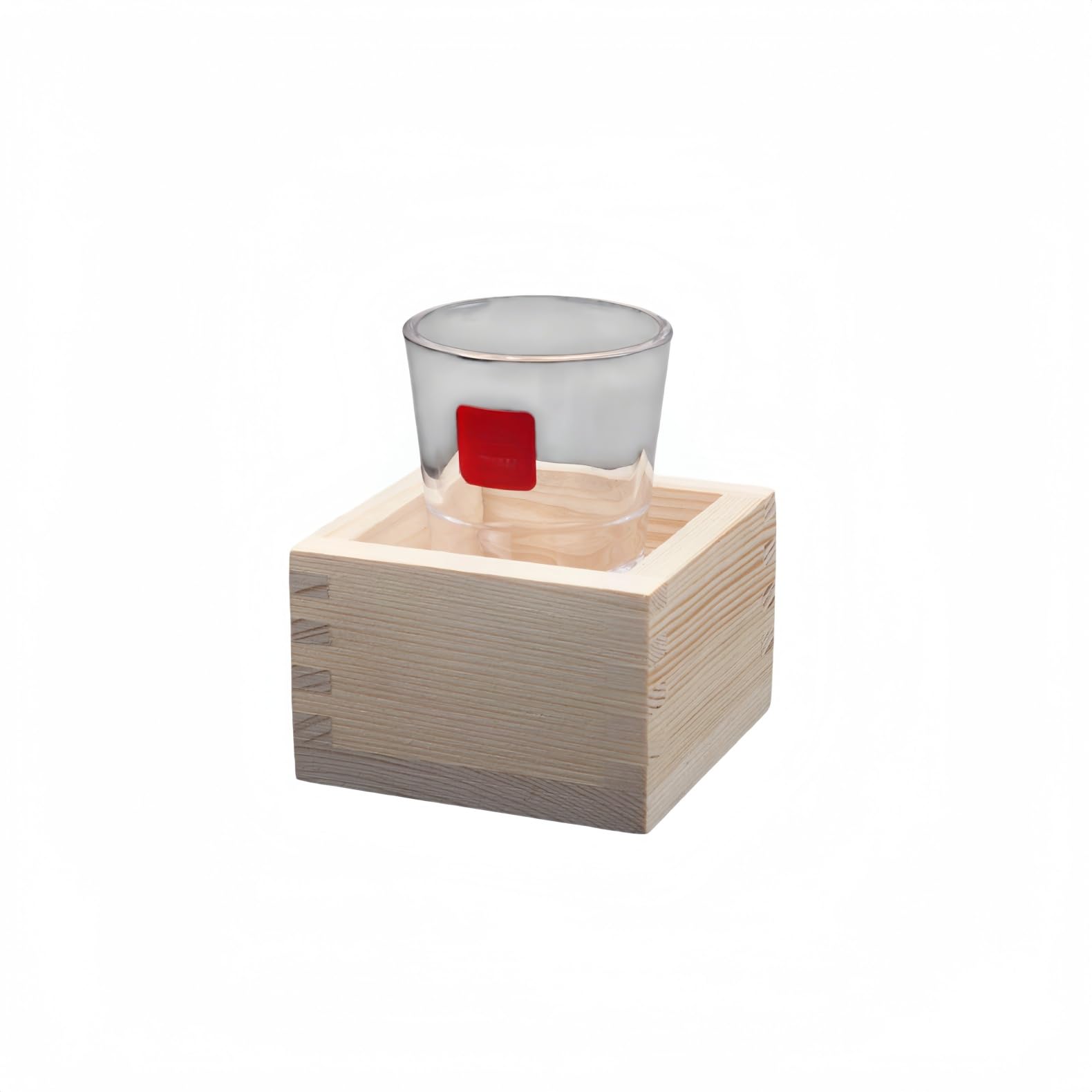 Kiso Cypress Sake Serving Set, Round