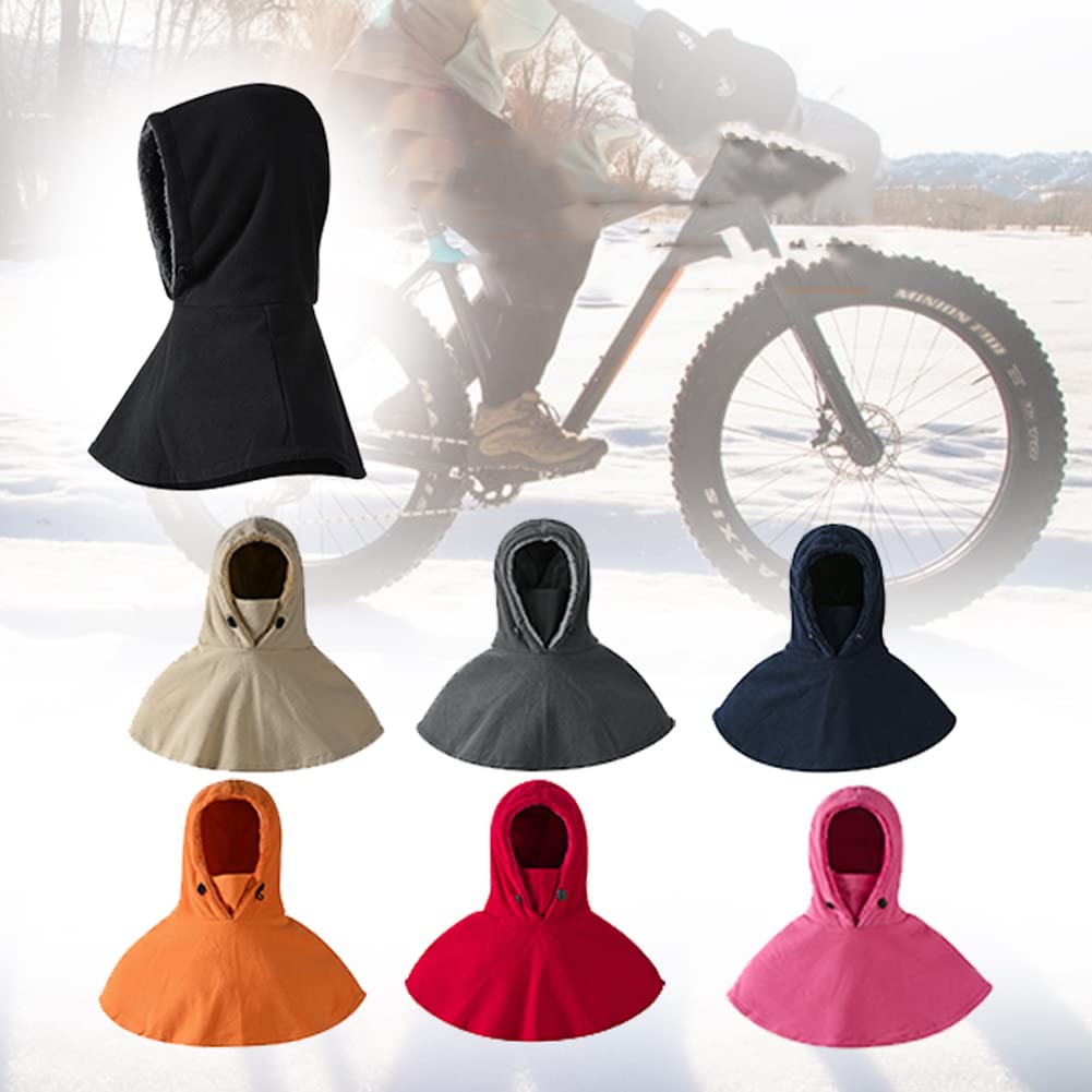 Capot D'hiver | Chapeaux D'hiver Coupe-Vent En Polaire Douce - Capuche 3 En 1 Avec Cordon De Serrage Réglable, Chaleur Multifonctionnelle Pour Le Ski, L'escalade, L'automne, L'hiver