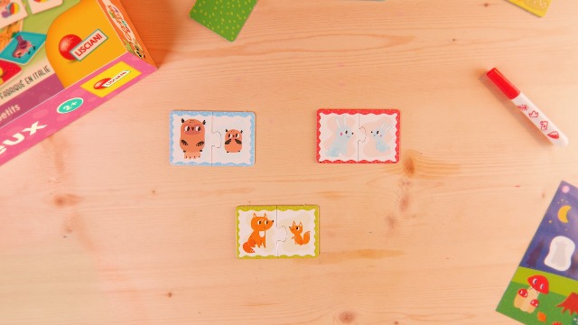Lisciani Carotina Baby Lot 2 Jeux Éducatifs - Baby Memo Animaux + Puzzle Bébé Forêt Dès 1 An
