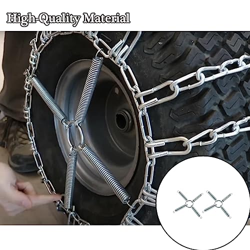 Hqparrts Tire Chain Tensioners Compatible With 20X8X8Garden Tractors Riders Snowblower Snow Blower Lawn Tractor Tire Chains #TOP1
