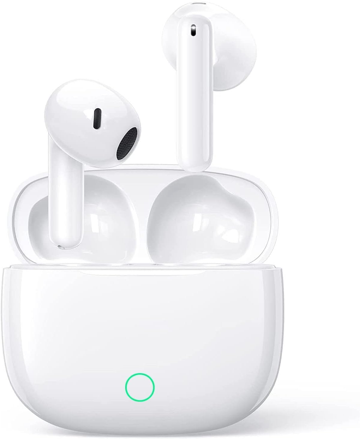 Wireless Headphones,Bluetooth 5.2 Wireless Headphones with Charging Case,IPX7 Waterproof,Personalized Noise Cancellation & Sound,24H Playtime,Bluetooth Headphones for iPhone/Android,Wireless Earbuds