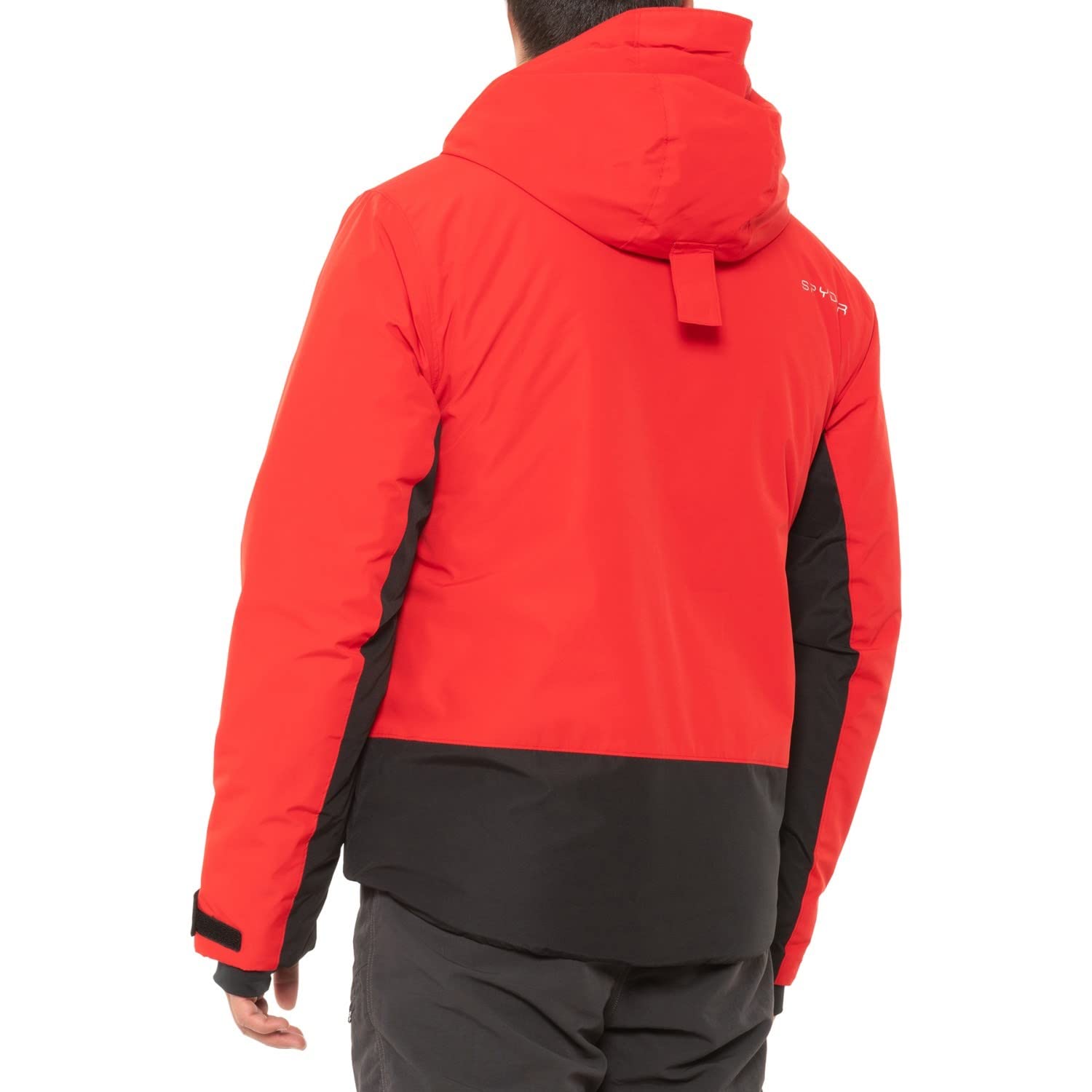 Spyder Men's City-To-Slope Full Zip Hooded Jacket, Racing Red Large