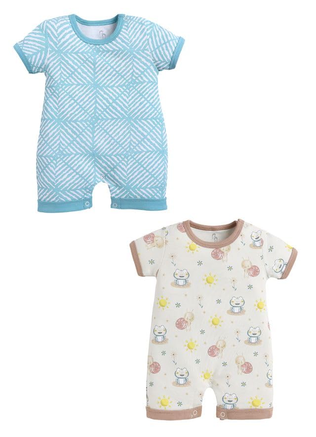 babygo Baby Rompers Pack of 2-picture-10