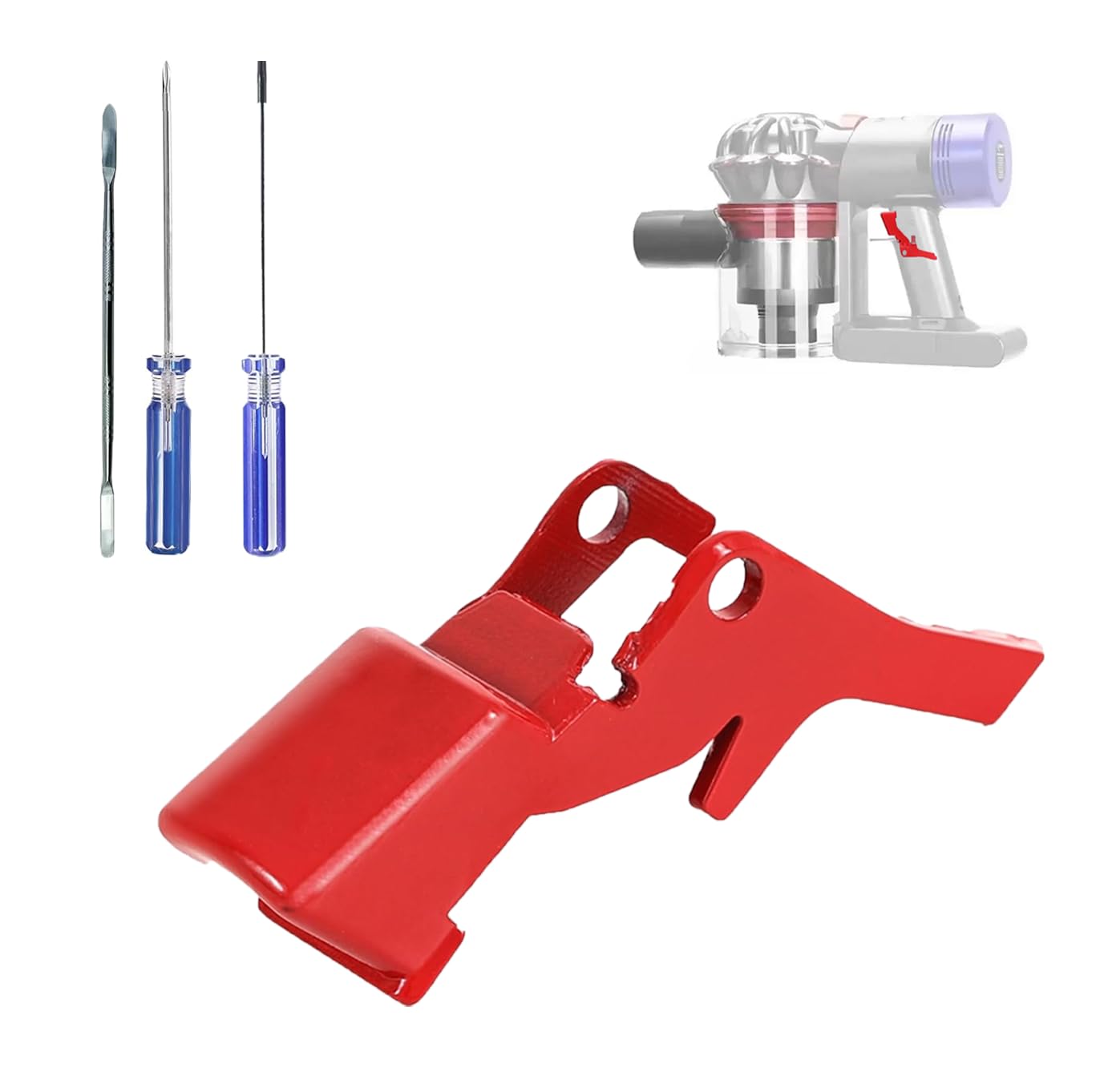 Amazon | V7 V8メタルトリガースイッチボタン交換用ダイソン V7 V8