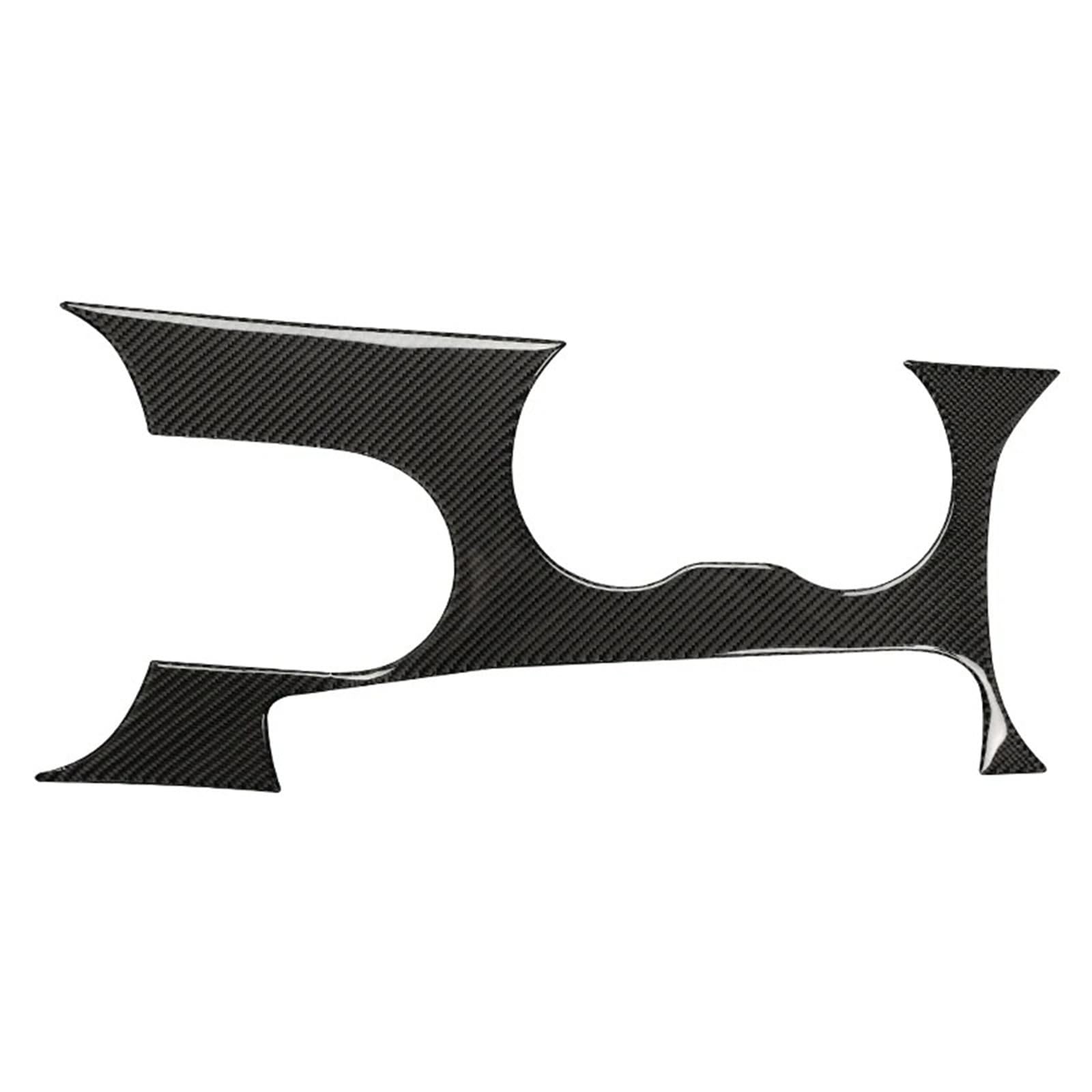 for Ford for Mustang GT 2015-2021 Carbon Fiber Sticker Interior Car Gear Shift Panel Trim Cover Cup Holder Decoration Decal Frame FRTRGVUVXP(B)