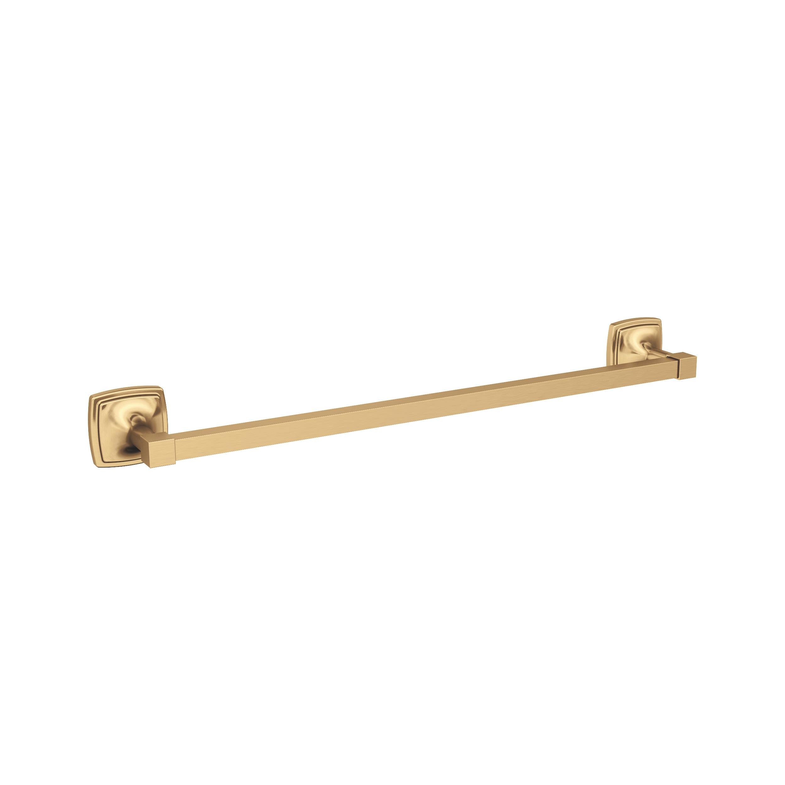 Amerock BH36093CZ | Champagne Bronze Towel Bar | 18 in (457 mm) Towel Rack | Stature | Bathroom Towel Holder | Bathroom Hardware | Bath Accessories