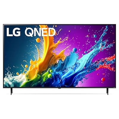 LG 55-Inch Class QNED80T Series LED Smart TV 4K Processor Flat Screen with Magic Remote AI-Powered with Alexa Built-in (55QNED80TUC, 2024) (Renewed)
