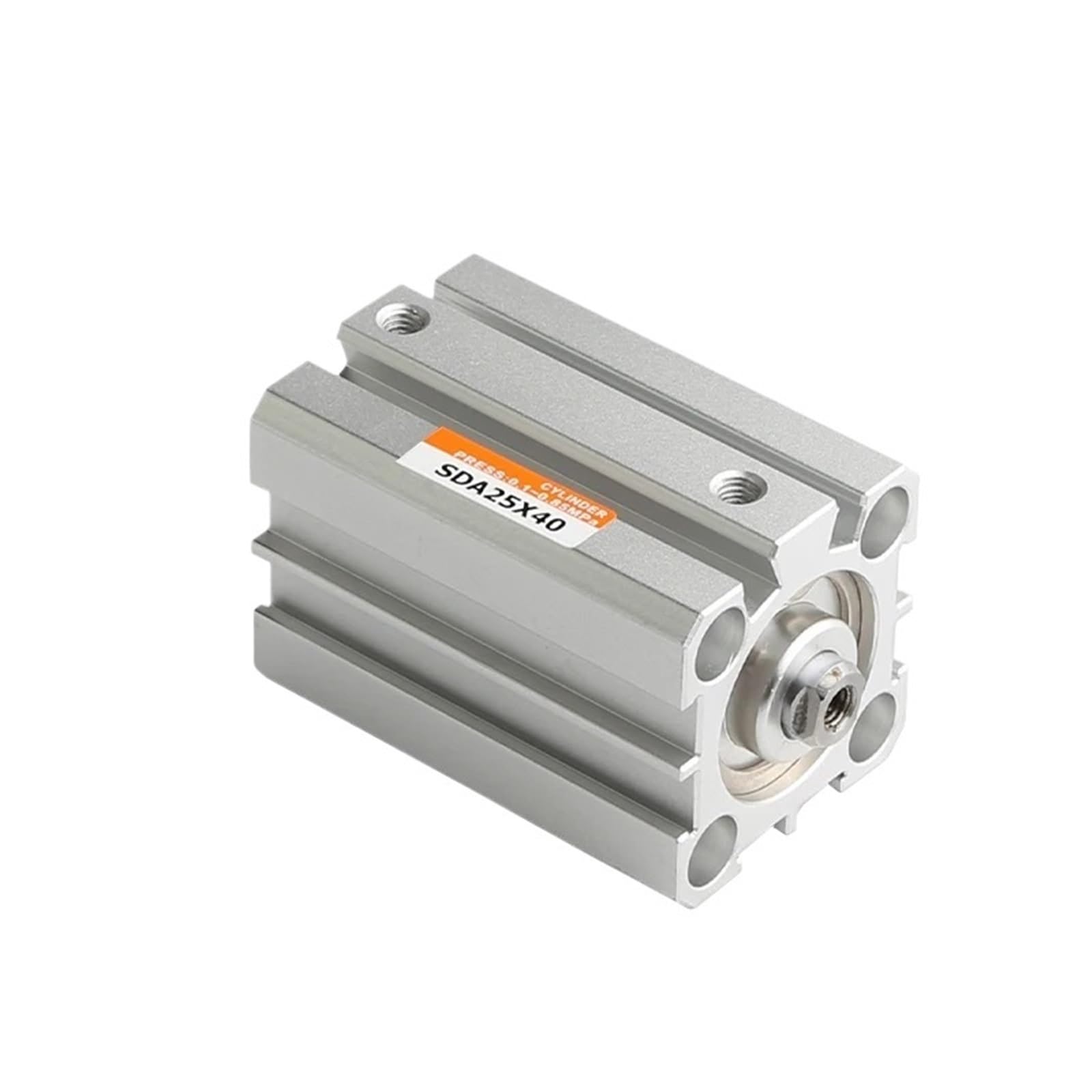 Qlymddsa Women's Sda20x15 1Pcs Air Pneumatic Cylinder Sda Double Acting Compact Cylinder Sda20 Bore 20 Mm Stroke 5-100Mm /Male Thread